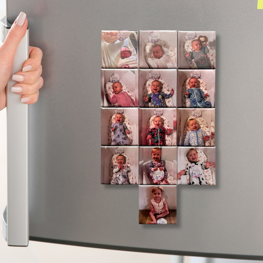 Baby Milestone Magnet Ideas for Your Baby's First Year