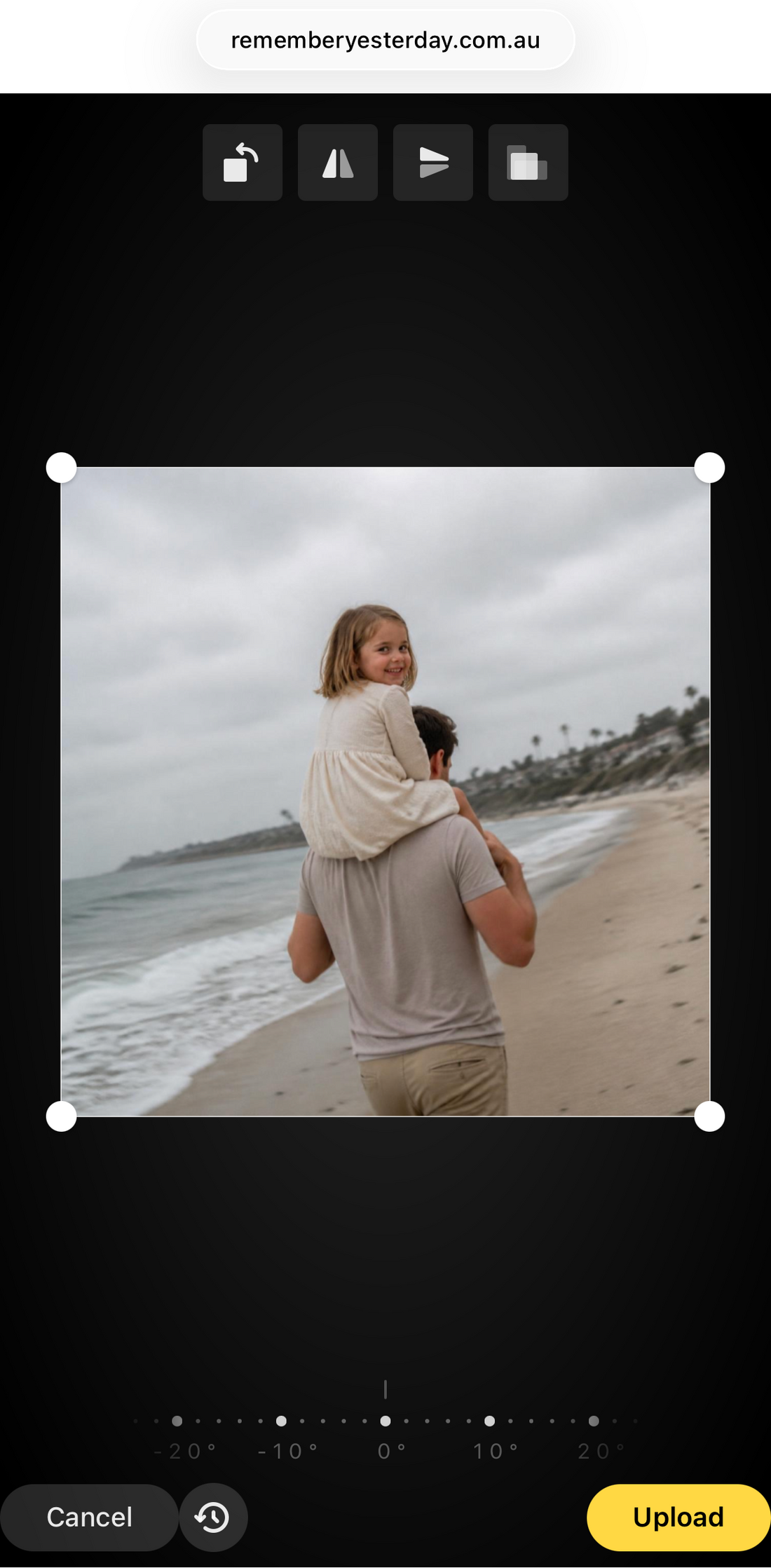 How to crop your photos for square photo magnets
